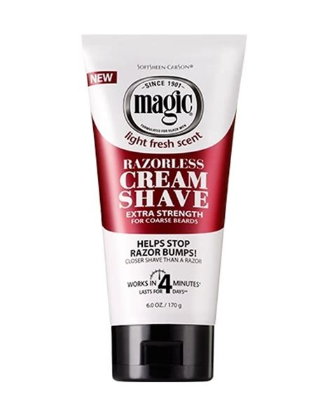 Black magic shavihng cream